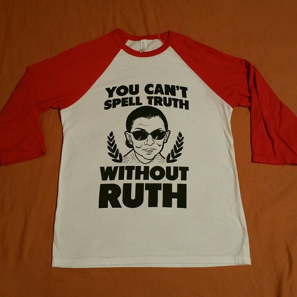 Tops - Ruth Vader Ginsburg baseball shirt! M